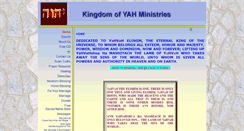 Desktop Screenshot of kingdomofyahministries.net